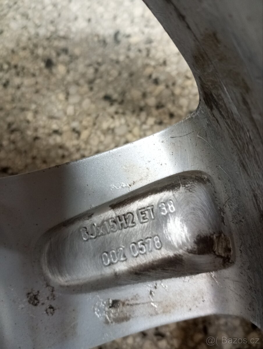 ALU kola 15" originál Škoda Octavia - 11