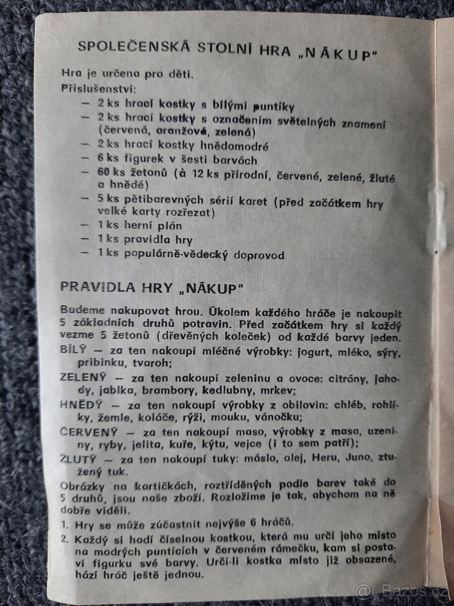 Nákup , desková hra - 11