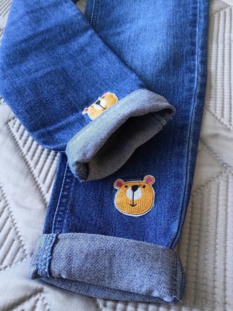 Nové džíny 128/134+nové tenisky, vel.33 - 11