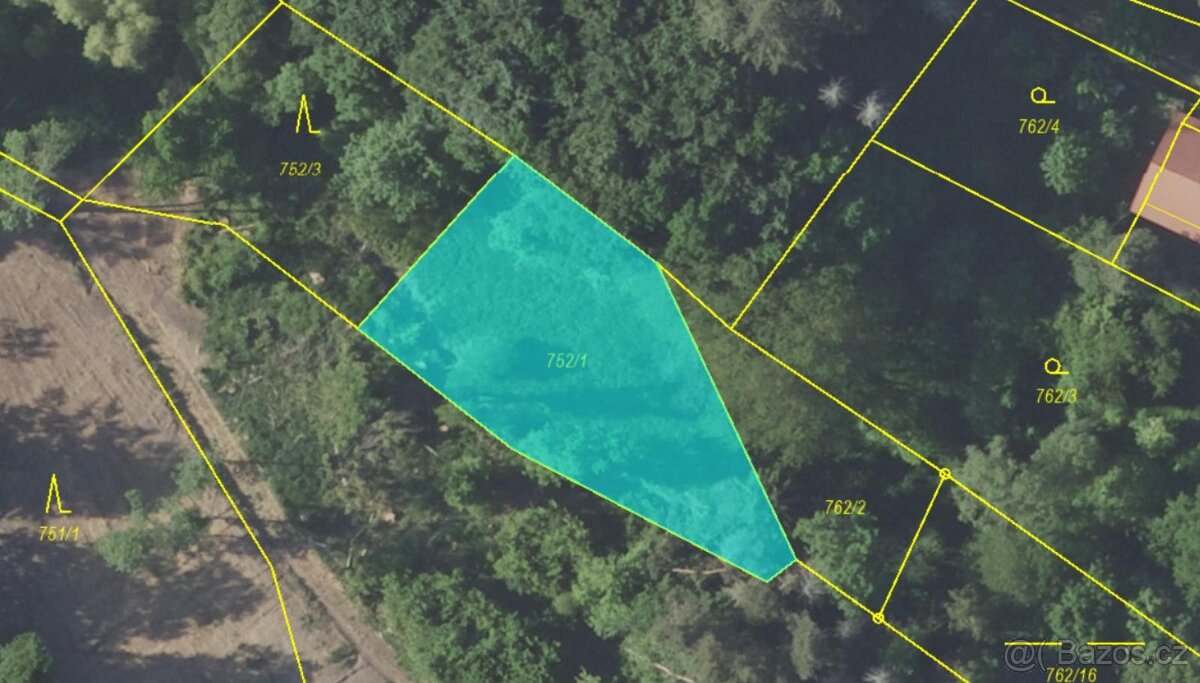 Prodám lesní pozemky v k.ú. Vlašim - 11