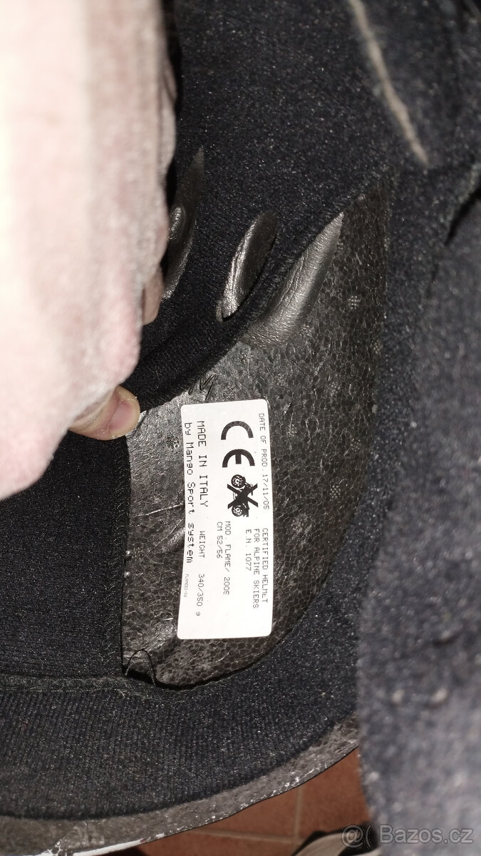 Lyže 80cm, lyžáky, helma. - 11