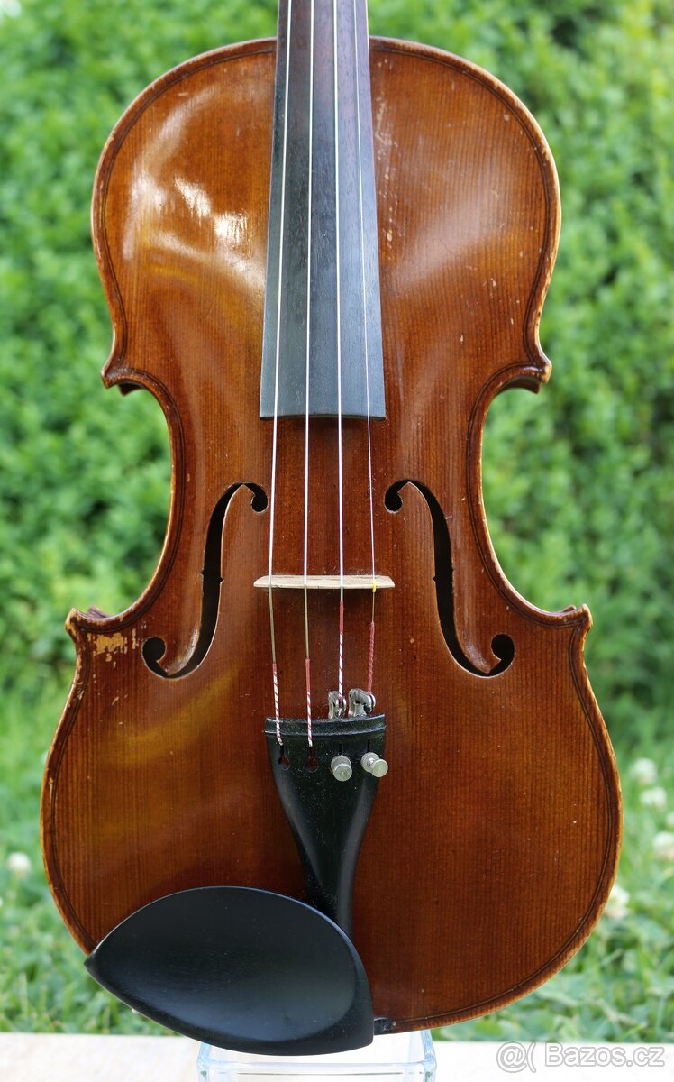 Staré 4/4 německé housle Otto Windisch c.1900 - 11
