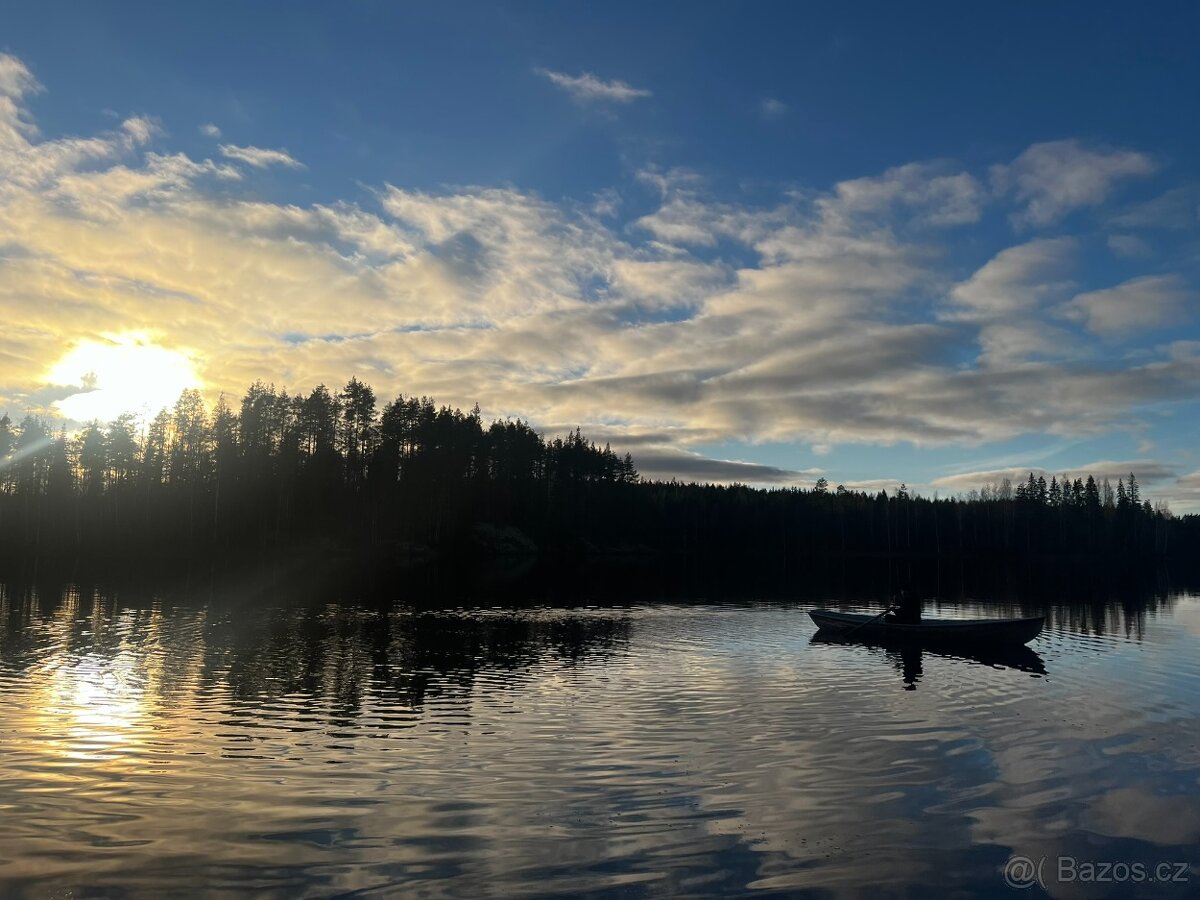 Finsko - ryby - relax - sauna - tradiční chata u jezera - 11
