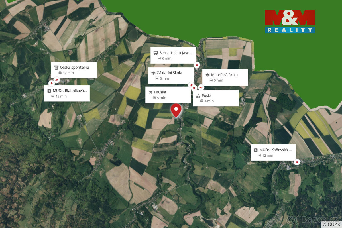 Prodej zahrady, 8163 m², Bernartice - 11