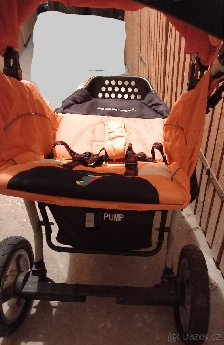 Kočárek dvoukombinace Pierre Cardin - 11