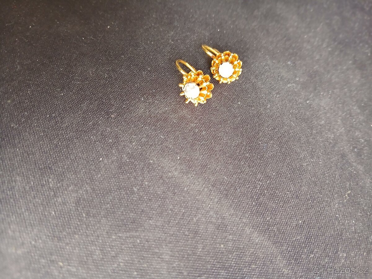 Náušnice zlaté - 11