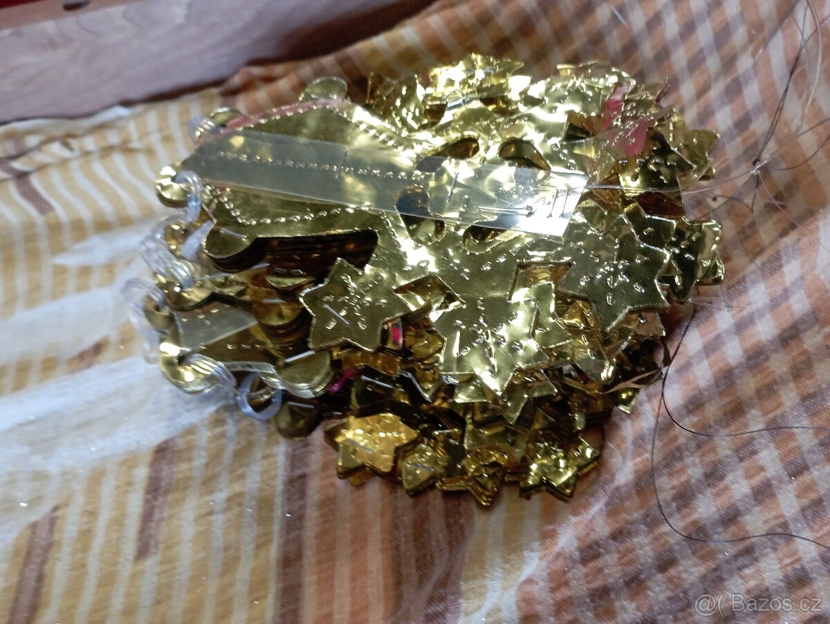 Vánoční hvězda atd dekorace - 11