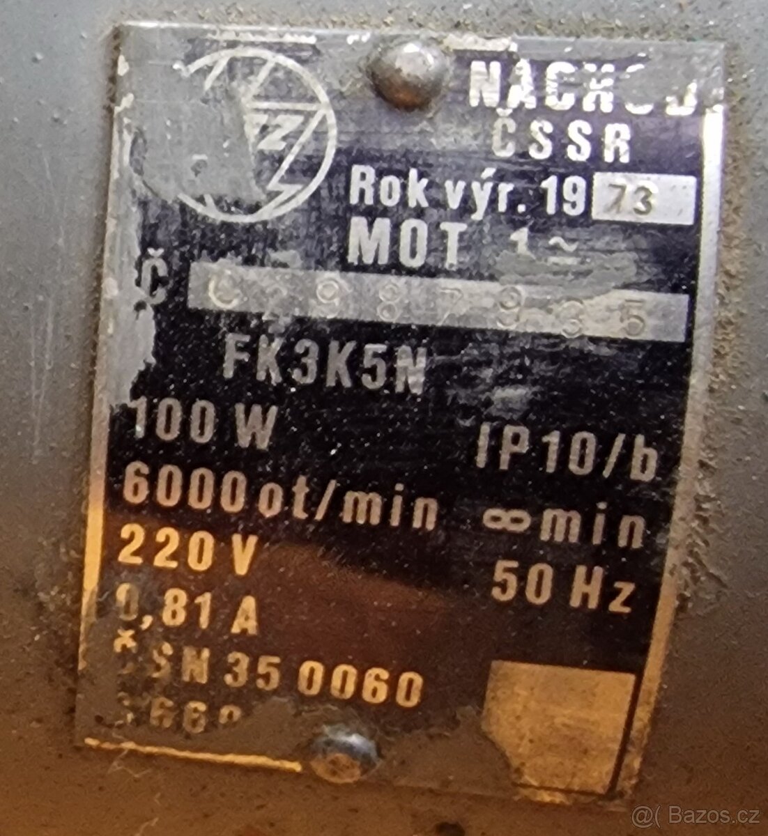 Prodám lehkou polní výheň na 220V s regulací otáček - 11