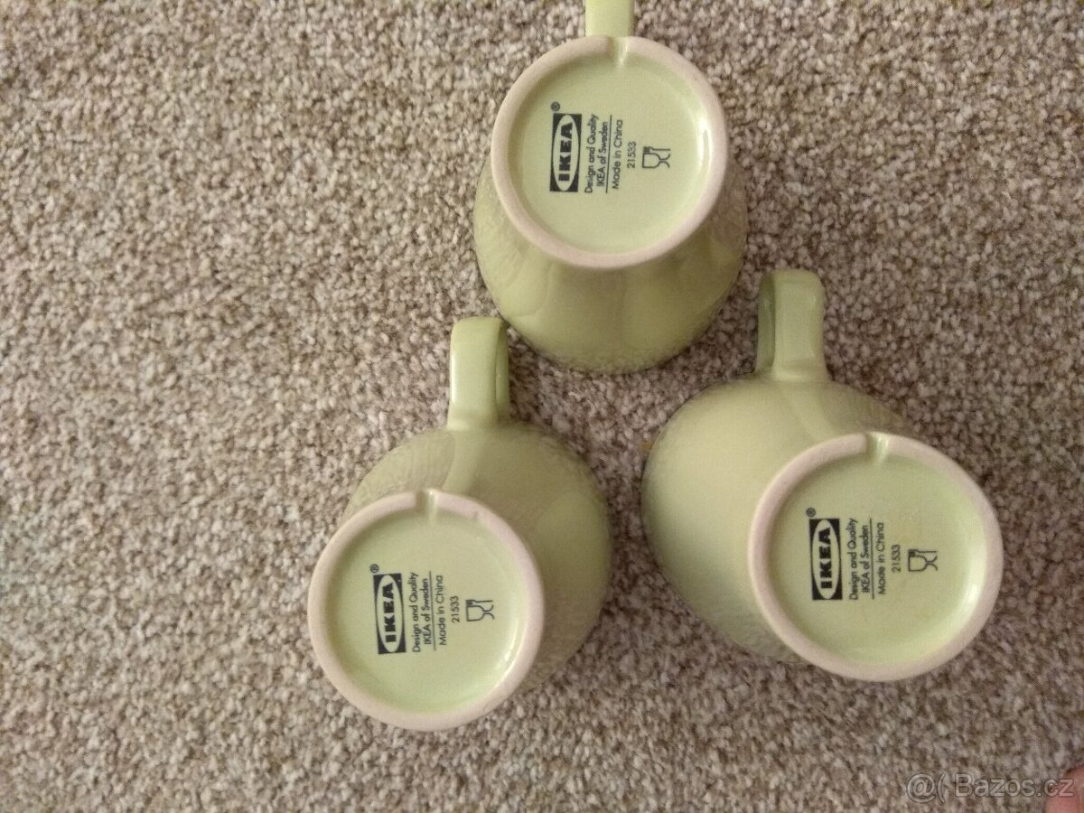 Nové stohovatelné hrnky - 11 ks, různé barvy, 250 ml - 11