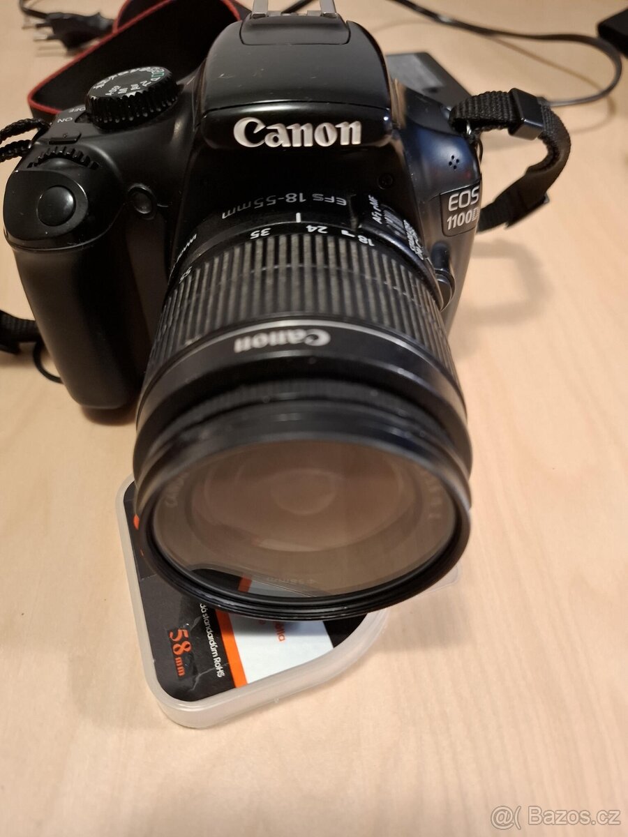 Canon EOS 1100D - objektiv 18–55 mm, 32GB karta, brašna - 11