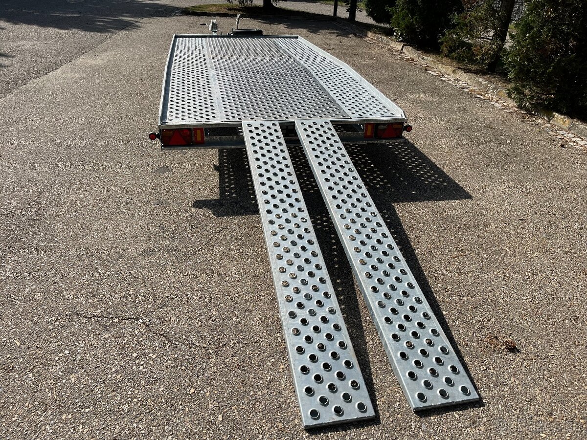 Přepravník snížený, kurtování celá plocha 450x210cm, 2700kg - 11