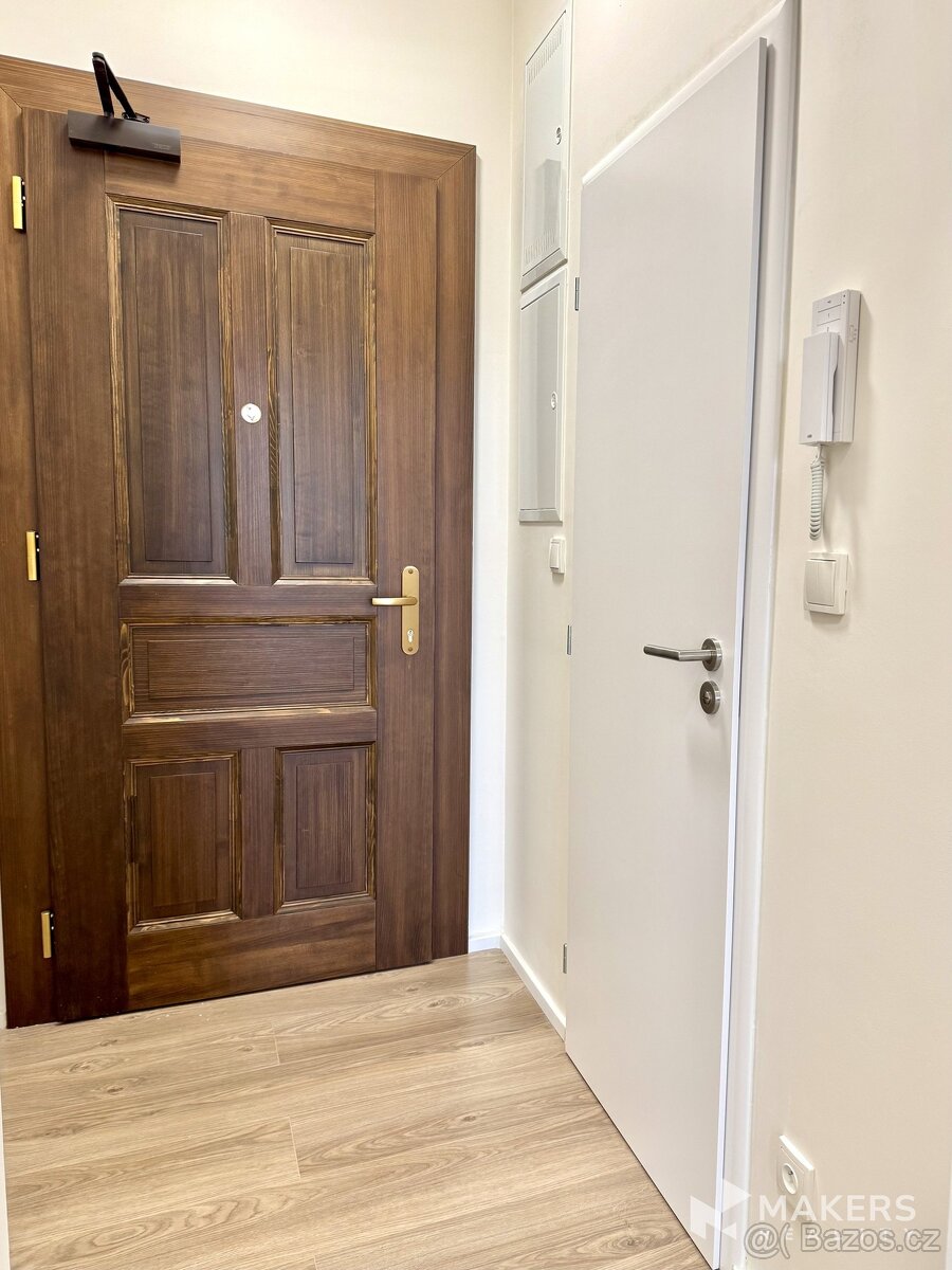 Pronájem bytu 2+kk po rekonstrukci, 47 m², U Skládky, Praha - 11