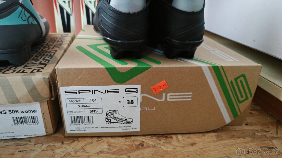 Prodám běžky Atomic 170cm, boty 35,37 - 11