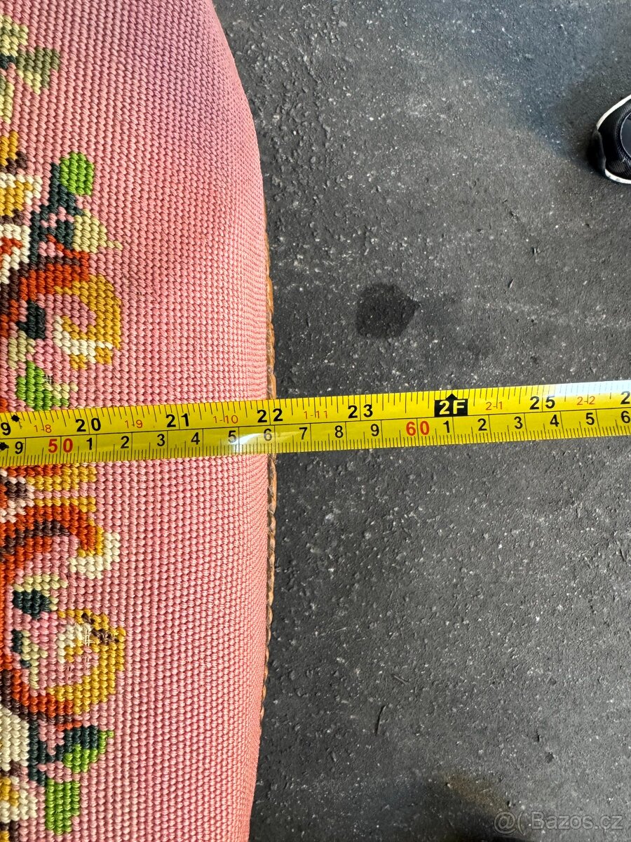 Starožitné Francouzské křeslo (132013) - 11