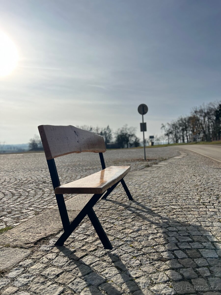 Zahradní lavička :DUB - doprava zdarma - 11