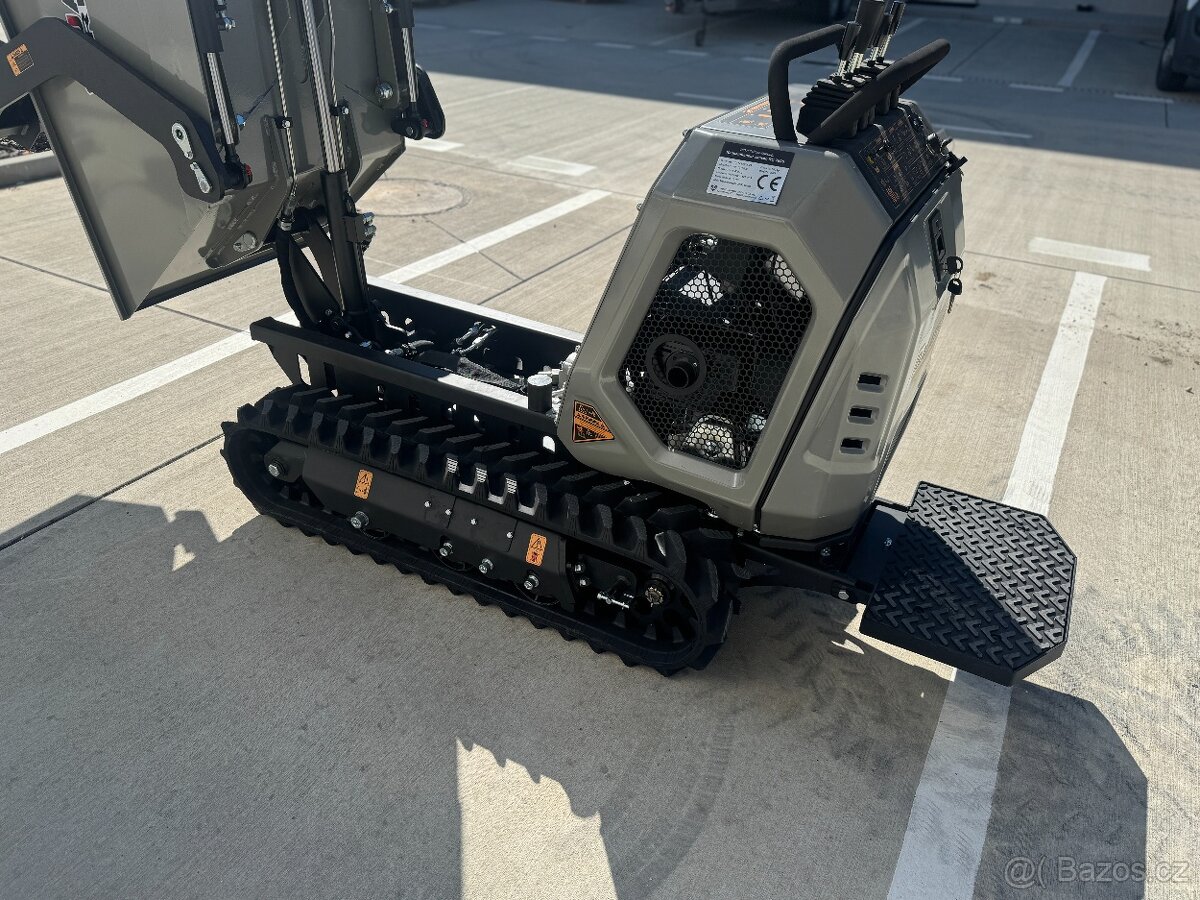 Benzínový minidumper JANSEN RD-700S se lžící - 11