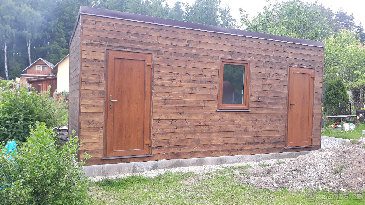 Kontejner obytný/sanitarni/zahradní domeček izolace 16 cm - 11