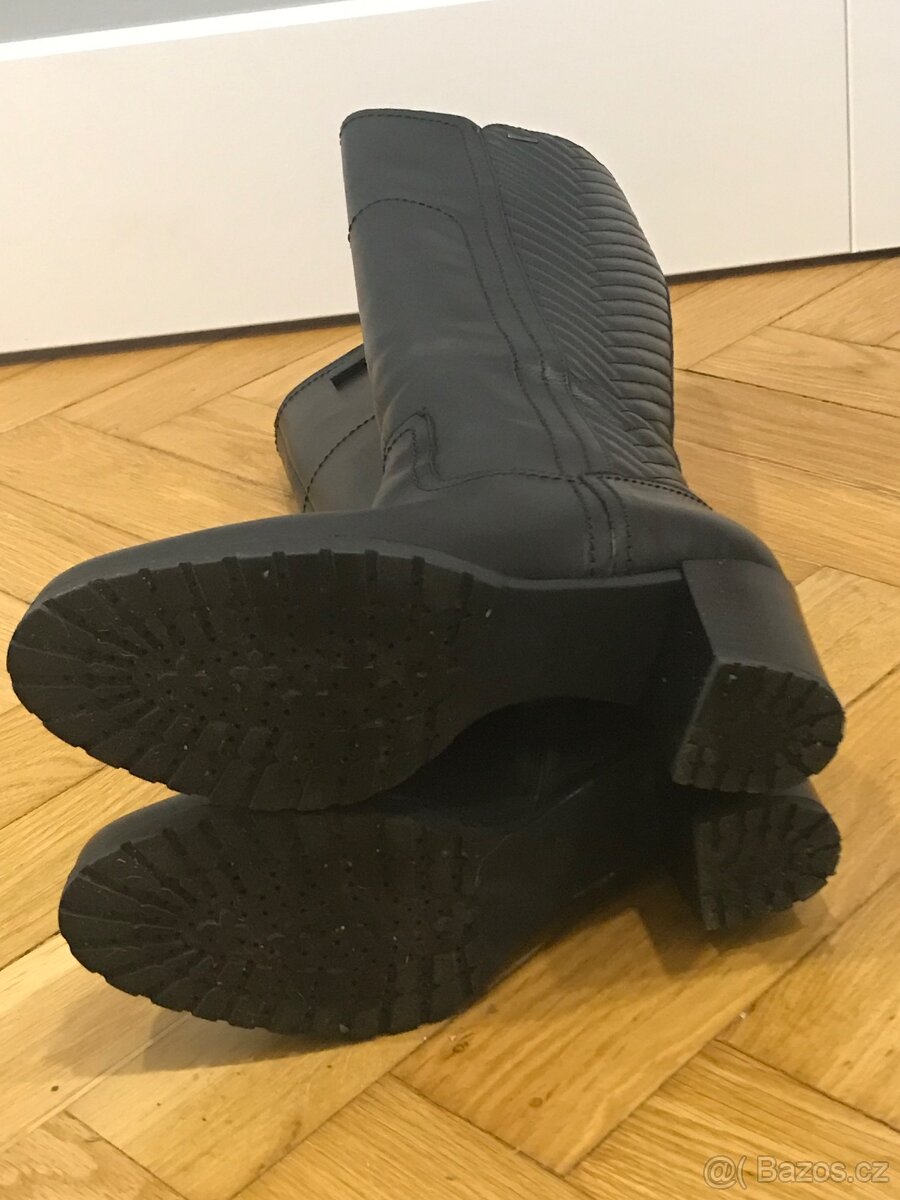 GEOX Respira dámské kožené kozačky Amphibiox vel. 37 - 11