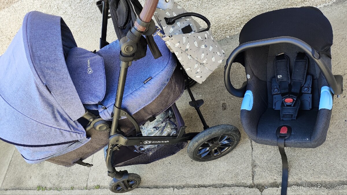 Kočárek Kinderkraft XMOOV trojkombinace - 11