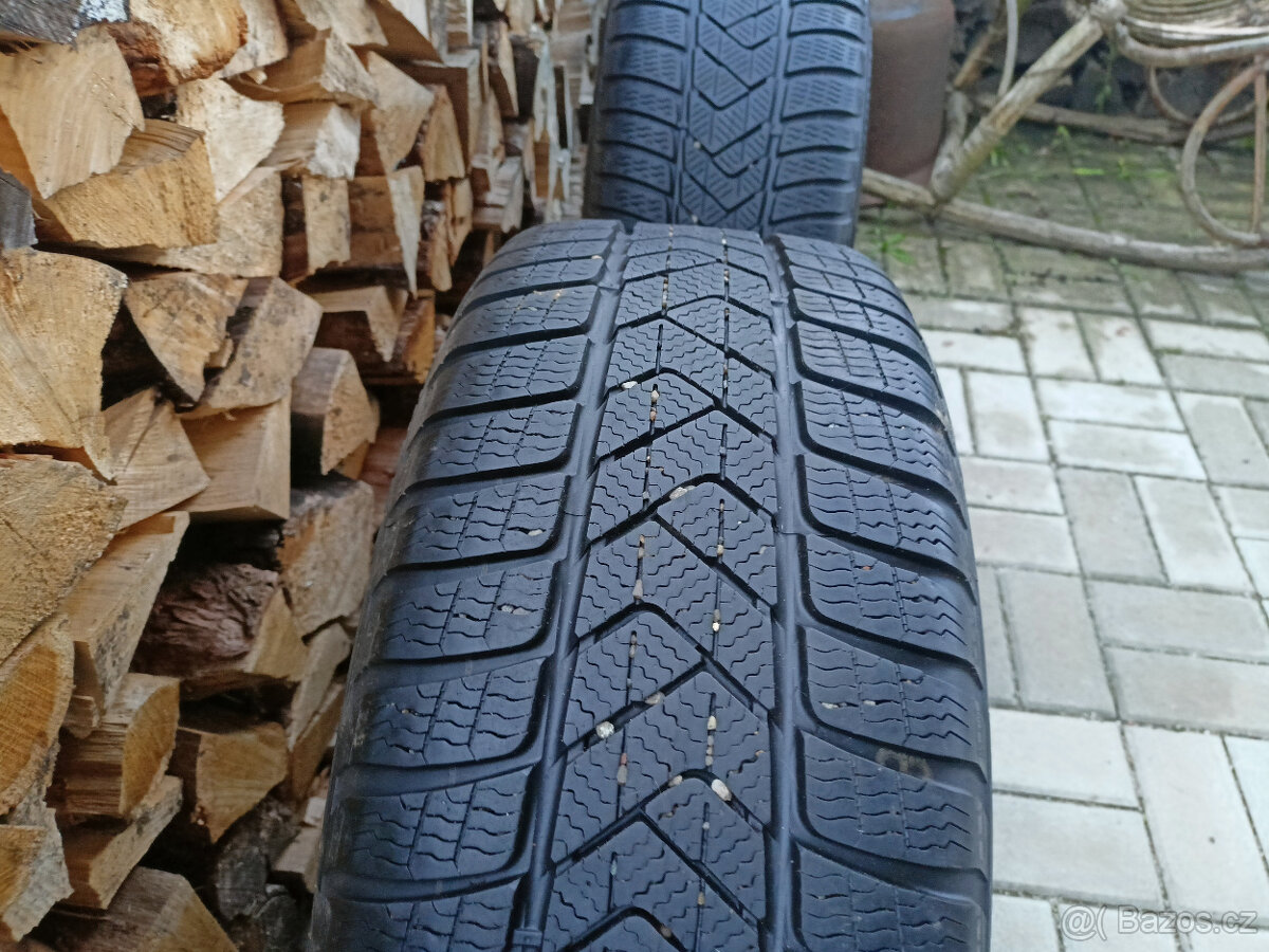 Originál alu kola Bmw 5x112 R17 styling 546,zimní 225/45/17 - 11