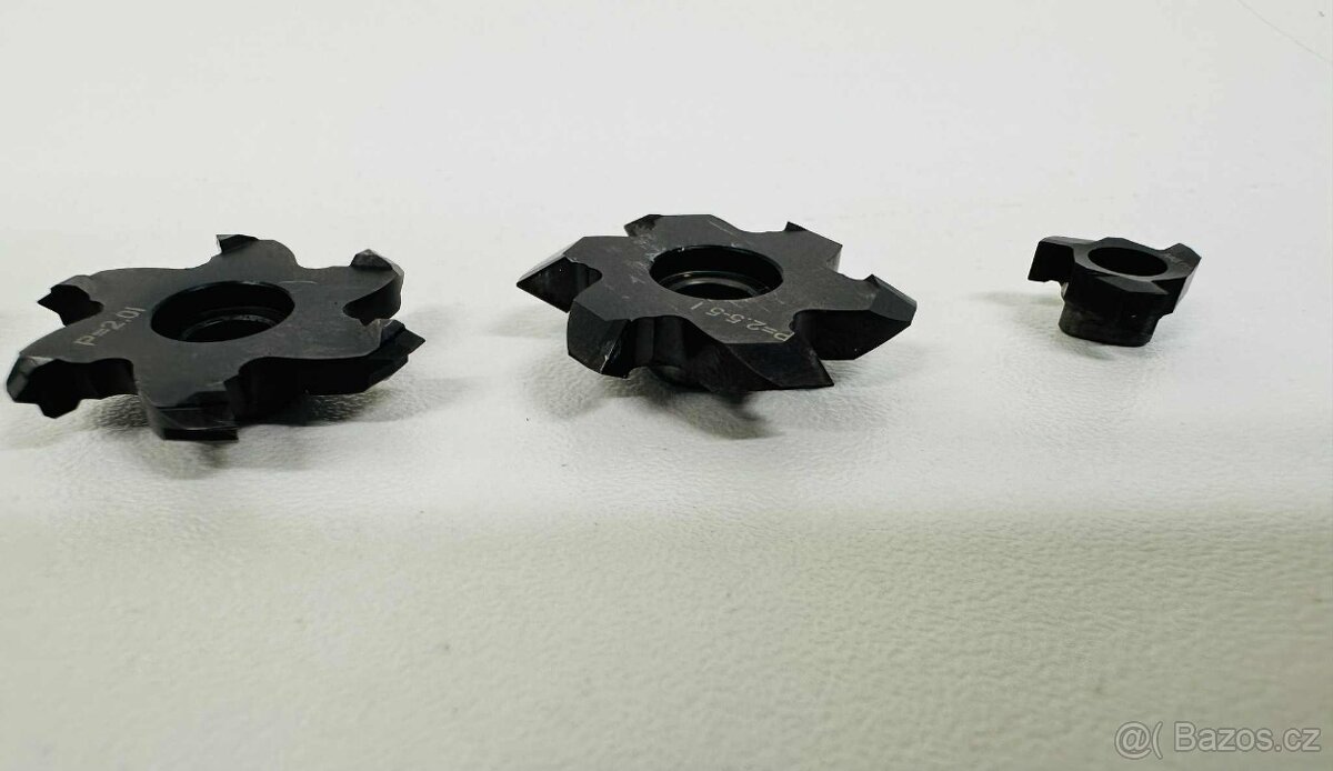 Frézy tvarové-plátkové pro drážky - T - 11