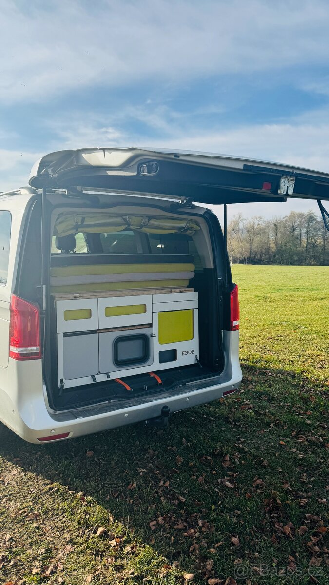 Prodám MB V250d, automat, kempovací vestavba - 11