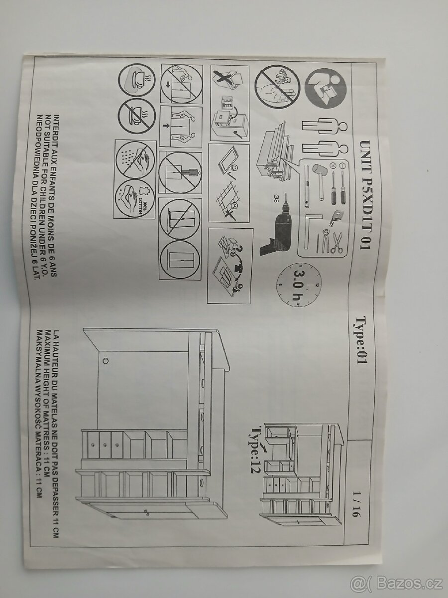 Multifunkční dětská postel - 11