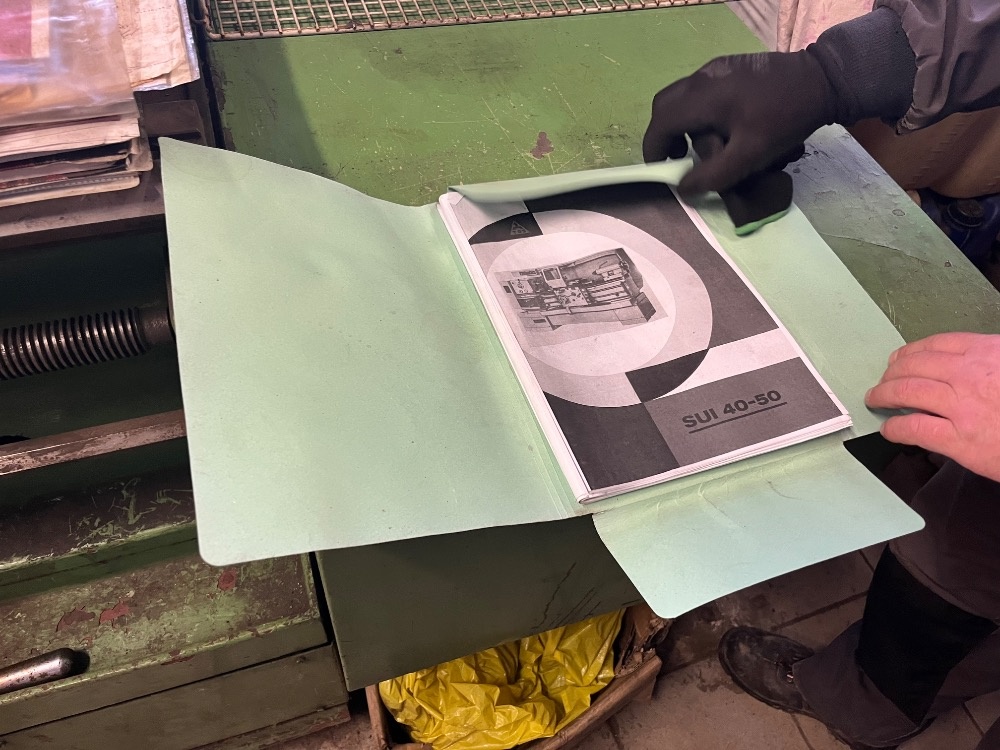 Soustruh TOS Trenčín SUI 50 - 11