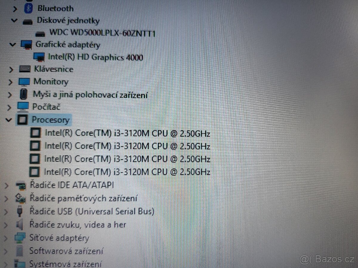 Lenovo ThinkPad Edge E330 i3-3120M 2.50GHz 8 GB RAM - 11