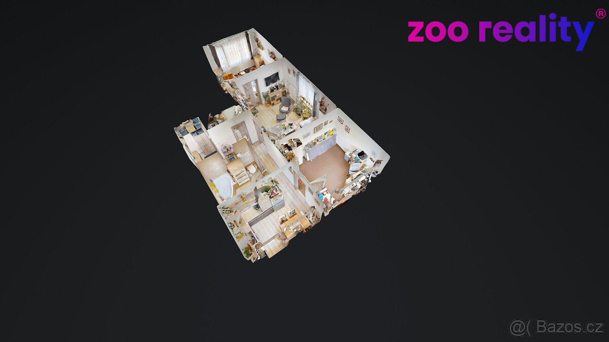 Prodej, byt 3+1, 70 m2, Volary, Sídliště Míru - 11