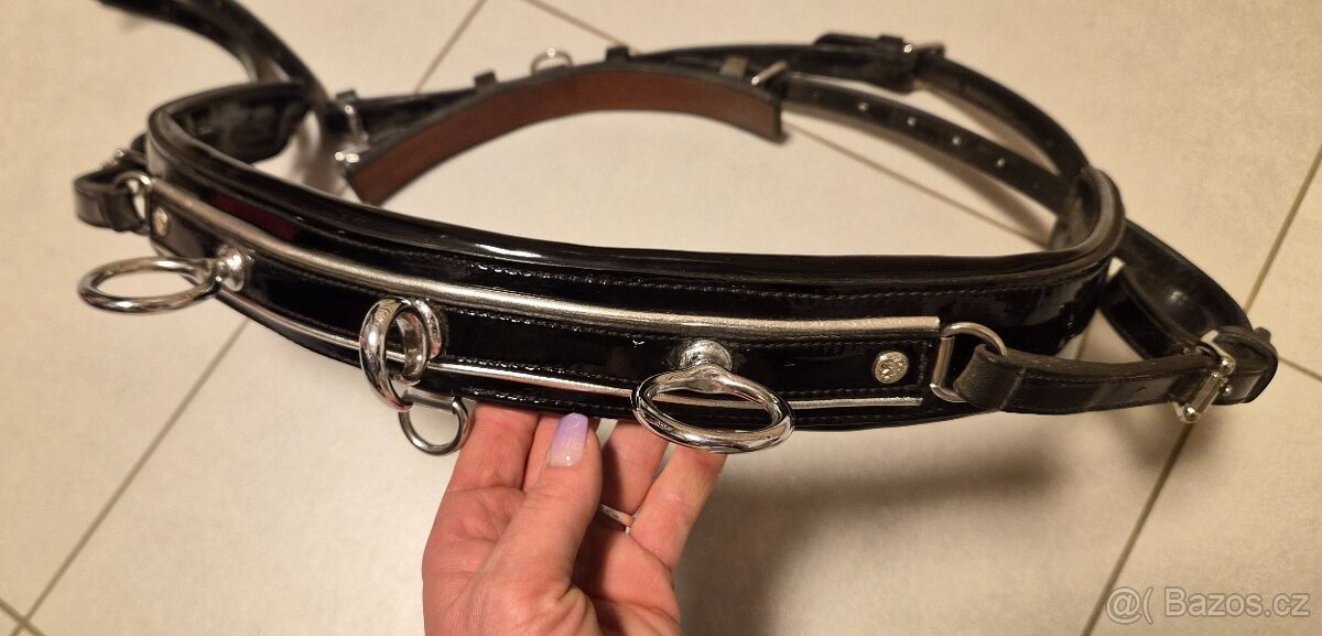 Poprsní postroj pro minihorse - 11