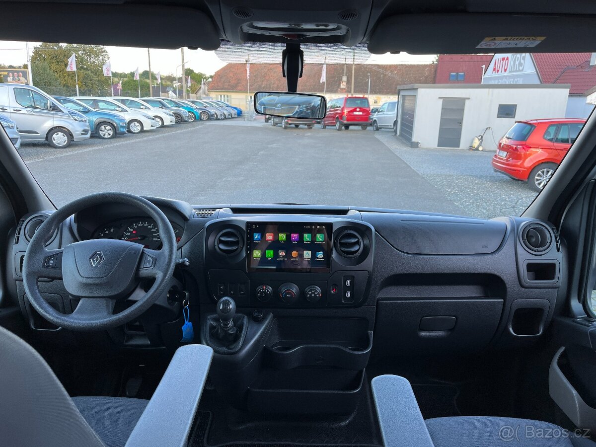 Renault Master 2,3DCi Bus 8mís, vč.DPH,Klima,Temp,CarPlay,TZ - 11