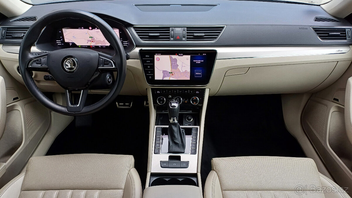 Superb combi L&K 2.0TDI 140kW 4x4-WEBASTO-TZ-ČR-NEHAV-DPH - 11