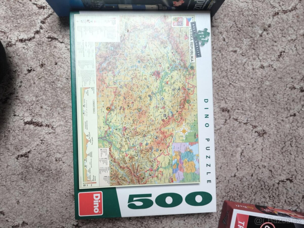 hračky, puzzle, knížky, lego auta - 11