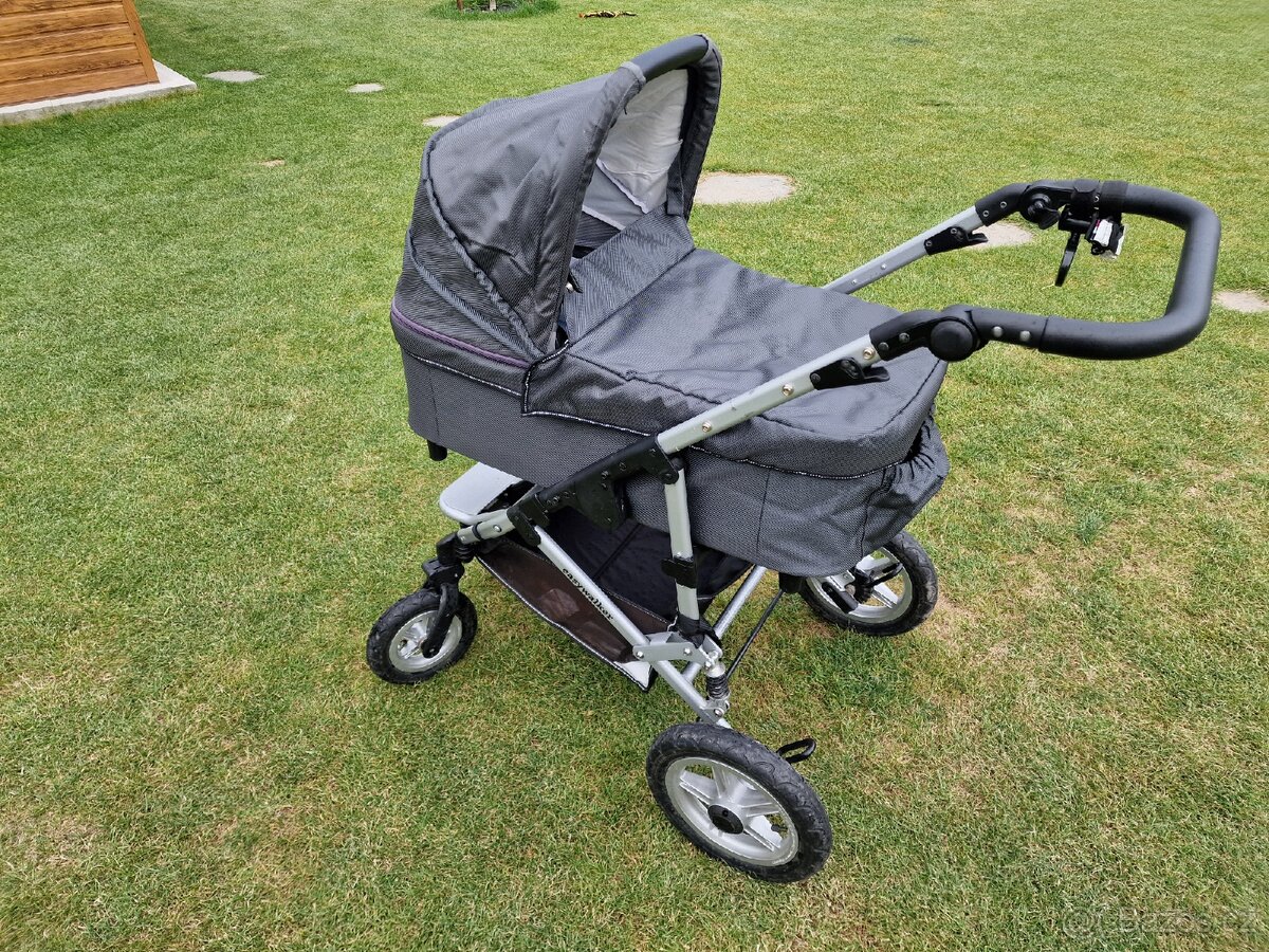 Easywalker (korbička, sporťák) + vajíčko se základnou - 11