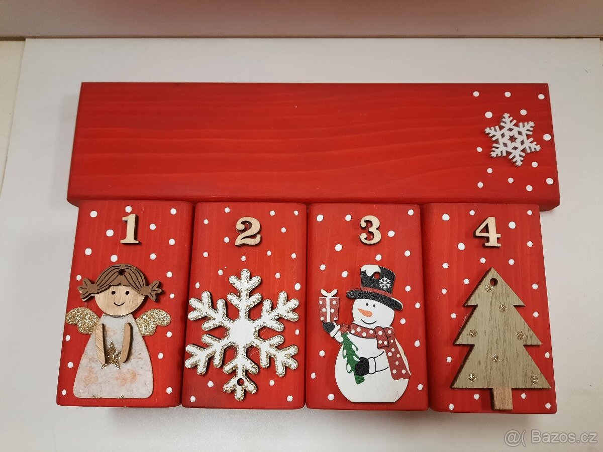 Dřevěné adventní svícny - 11