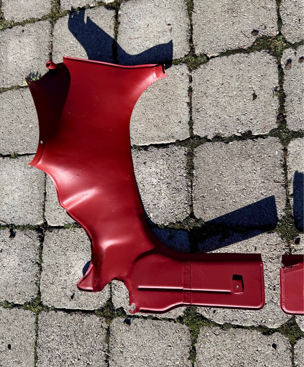 Jawa ČZ 125 175 kývačka - podsedlové plechy - 11