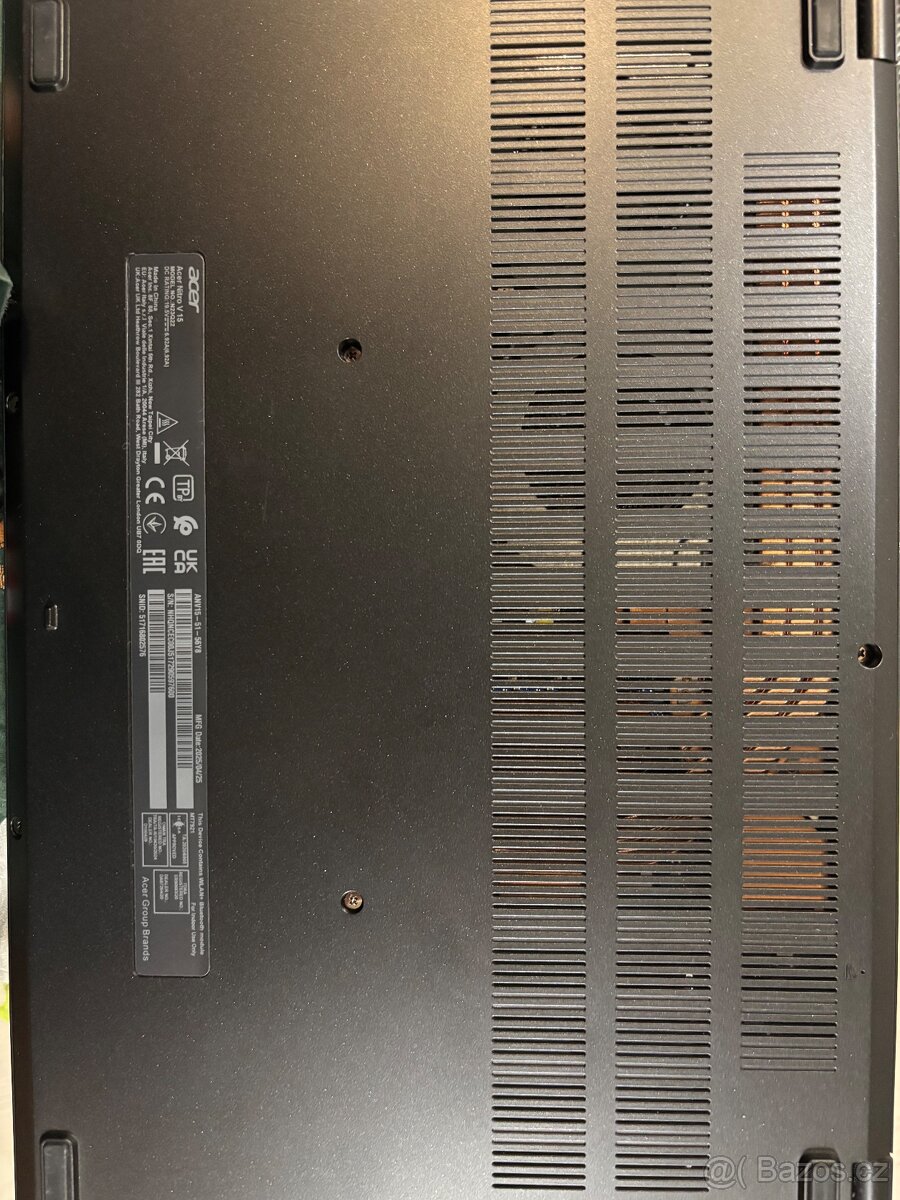 Nový herní notebook acer nitro V 15 - 11