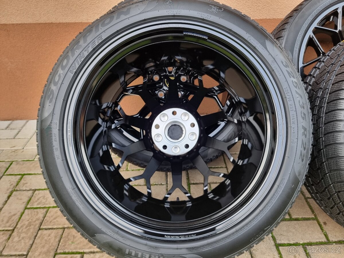 22″ 5×130 LAMBORGHINI URUS + PIRELLI zimné NEW - 11