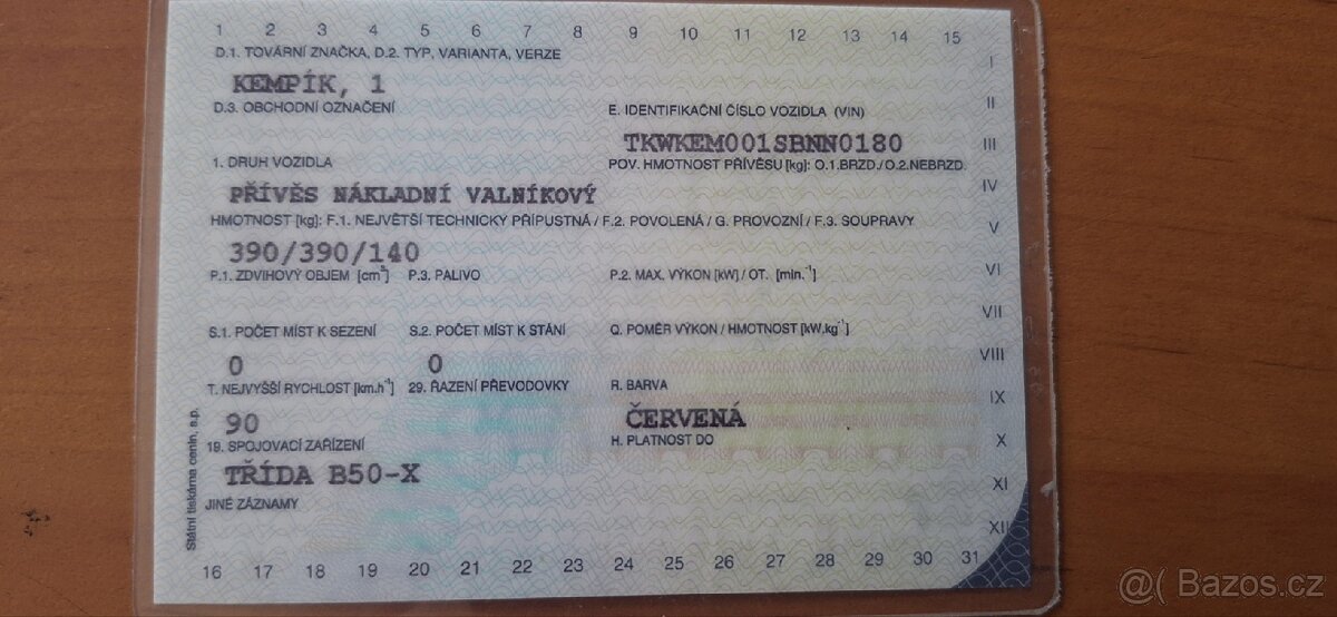 Přívěsný vozík Kempík - 11