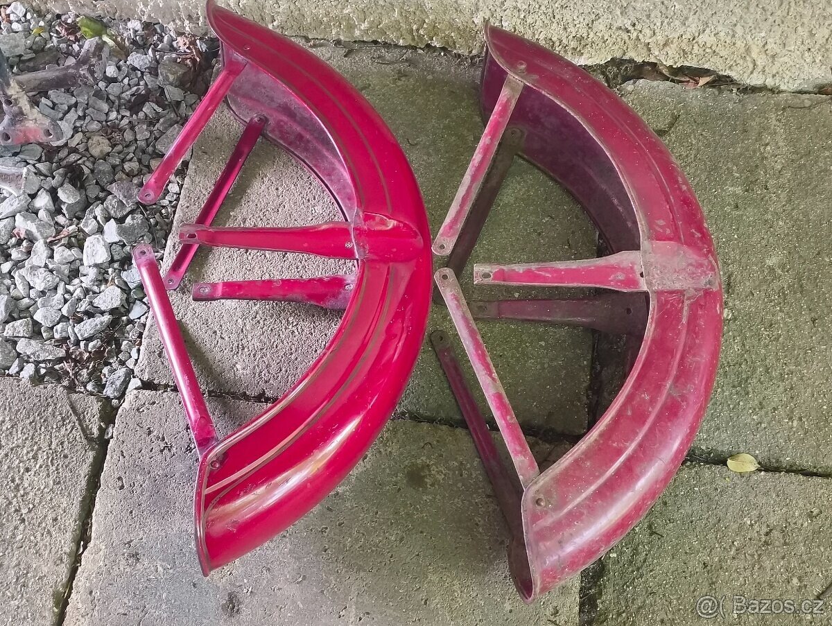 Originální zadní blatník ČZ sport 470 473 475 pro 19' kola - 11