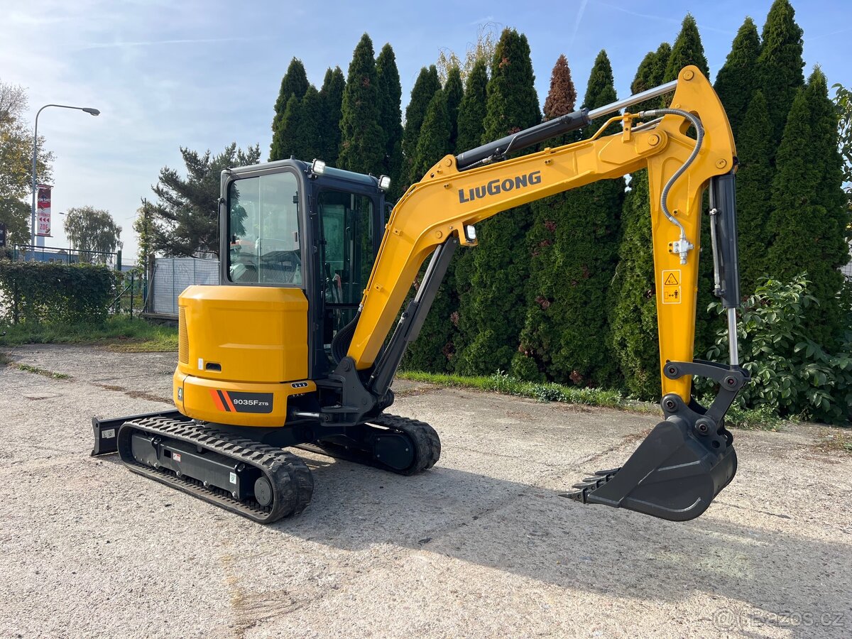 Pásový bagr Liugong 9035F – NOVÝ 2025 – 11mth – motor YANMAR - 11
