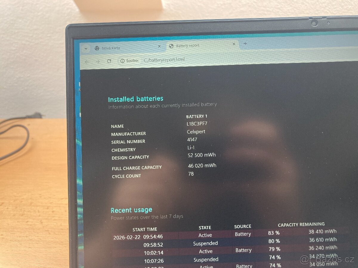 Lenovo IdeaPad S340 15,6" | i3, 8GB, SSD | Top stav - 11