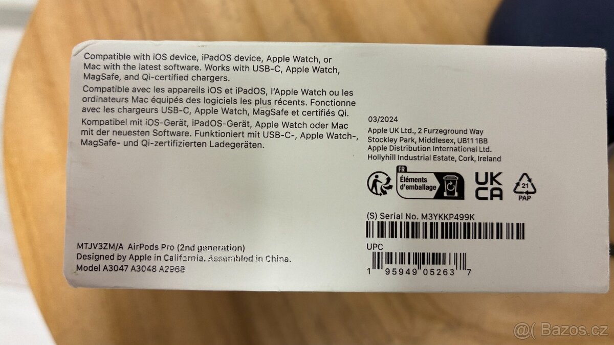 Apple AirPods Pro 2 (USB-C) | Kompletní balení | ORIGINÁL - 11