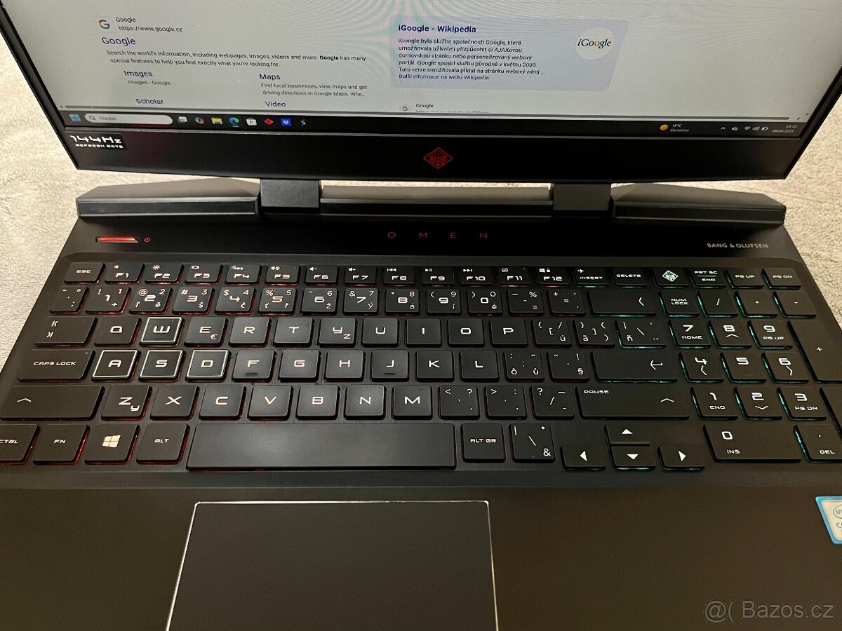 Herní notebook - HP OMEN - 11