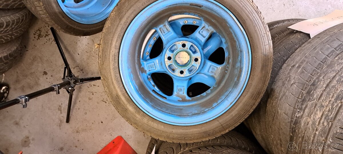 Alu kola 7Jx15H2 modré - 11