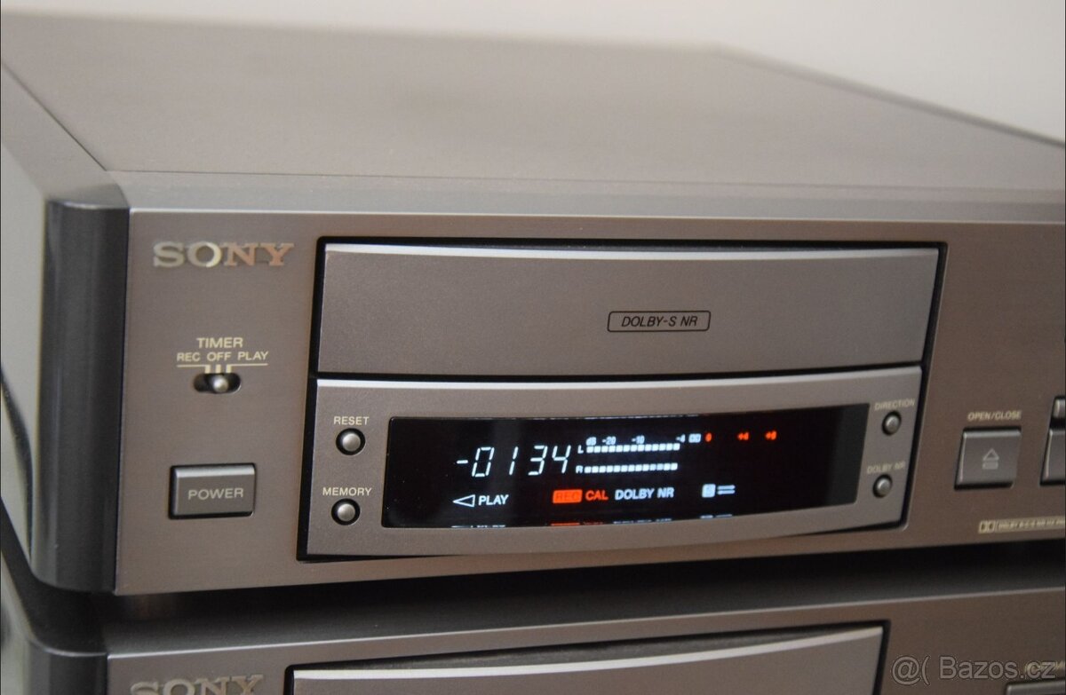 Tape deck SONY z řady SCALA, top midi,Dolby B,C,S,HX PRO - 11