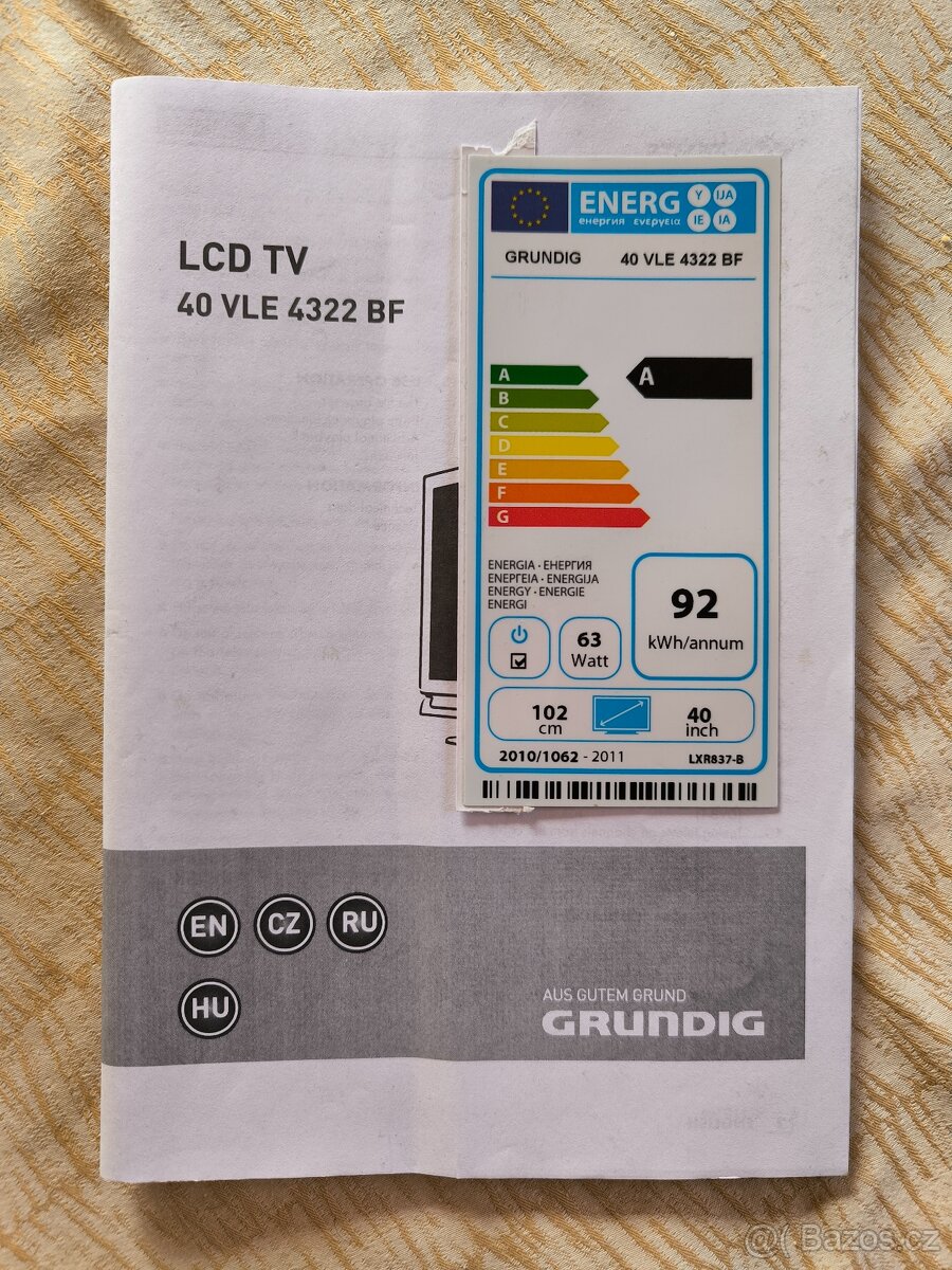 Televizor LCD Grundig 40VLE4322BF, úhlopříčka 102 cm - 11