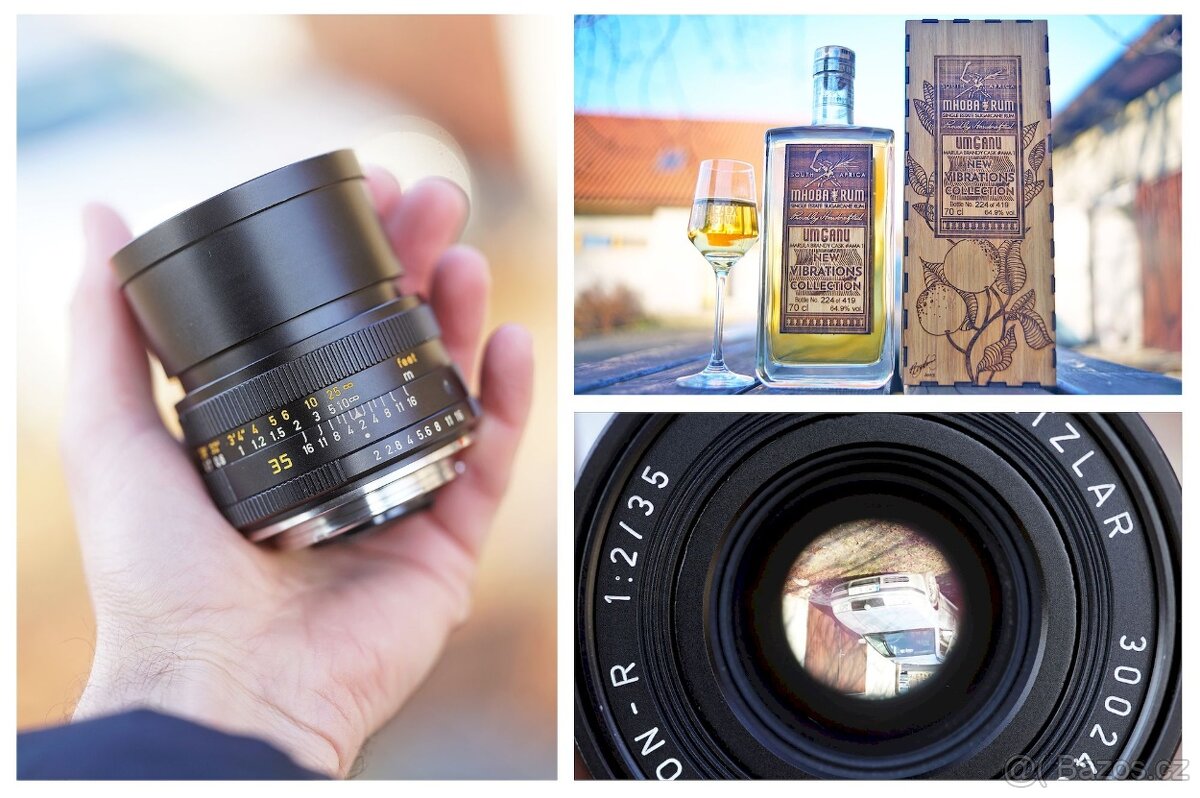 Servisovaná Leica Summicron R 35mm f/2 #3.0M (1979) 3-Cam - 11