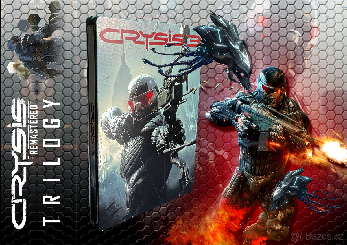 CRYSIS REMASTRED trilogy PS4 + FIGURE ALCATRAZ 2 LED - 11